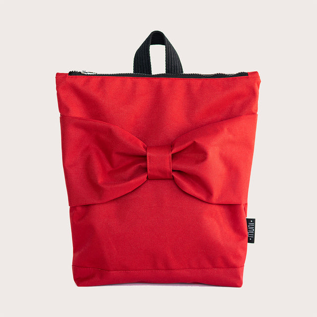 Kids Backpack - Waterproof Red Bow