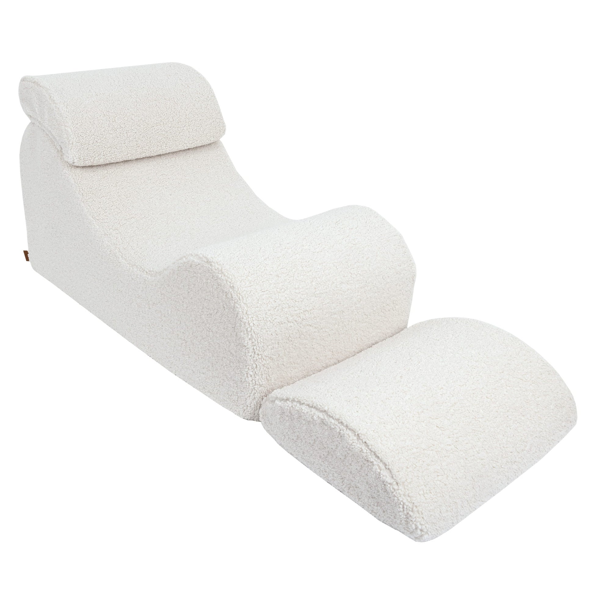 Wave Lounger - Cream Bearly