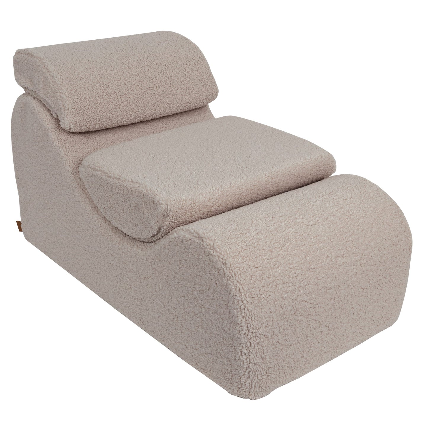 Wave Lounger - Light Grey Bearly